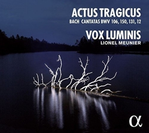 Vox Luminis Lionel Meunier - Actus Tragicus i gruppen CD hos Bengans Skivbutik AB (2288256)