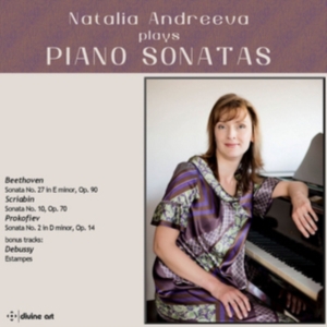 Natalia Andreeva - Natalia Andreeva Plays Piano Sonata i gruppen CD hos Bengans Skivbutik AB (2298903)