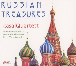 Glazunov Alexander Titz A F Tch - Russian Treasures i gruppen CD hos Bengans Skivbutik AB (2300195)