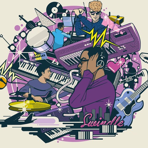 Swindle - Purple Walls i gruppen VINYL / RNB, Disco & Soul hos Bengans Skivbutik AB (2301350)