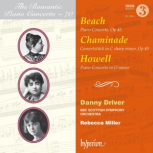 Danny Driver Bbc Scottish Symphony - Romantic Piano Concerto, Vol. 70 i gruppen CD hos Bengans Skivbutik AB (2301403)