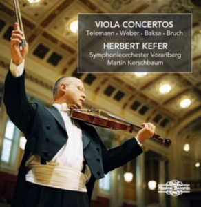 Herbert Kefer Symphonieorchester V - Viola Concertos i gruppen CD hos Bengans Skivbutik AB (2389712)