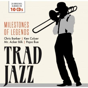 Blandade Artister - Trad Jazz - Milestones Of Legends i gruppen CD hos Bengans Skivbutik AB (2392193)