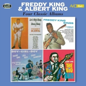 King Freddy / Albert King - Four Classic Albums i gruppen CD hos Bengans Skivbutik AB (2392199)