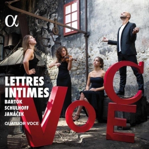 Quatuor Voce - Lettres Intimes i gruppen CD hos Bengans Skivbutik AB (2395731)
