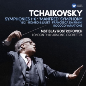 Mstislav Rostropovich - Tchaikovsky: Symphonies 1-6, M i gruppen CD / Klassisk hos Bengans Skivbutik AB (2399458)