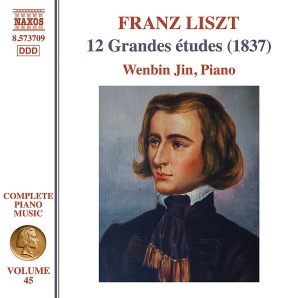 Wenbin Jin - 12 Grandes Etudes i gruppen CD hos Bengans Skivbutik AB (2405732)
