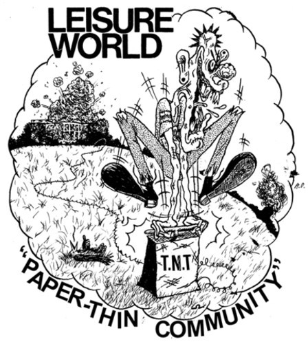 Leisure World - Paper-Thin Community i gruppen VINYL / Rock hos Bengans Skivbutik AB (2409827)