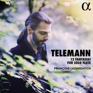 François Lazarevitch - 12 Fantasias For Solo Flute i gruppen CD hos Bengans Skivbutik AB (2414279)
