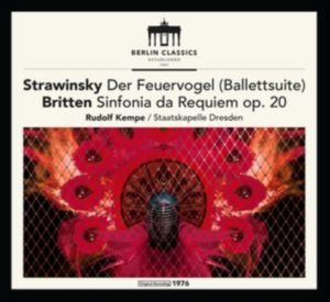 Rudolf Kempe Staatskapelle Dresden - Firebird Suite Sinfonia Da Requiem i gruppen CD hos Bengans Skivbutik AB (2414287)