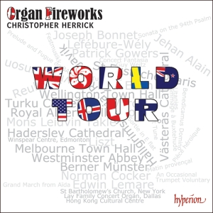 Christopher Herrick - Organ Fireworks World Tour i gruppen CD hos Bengans Skivbutik AB (2427000)