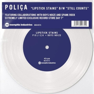 Polica - Lipstick Stains/Still Counts Aa i gruppen VINYL hos Bengans Skivbutik AB (2429450)