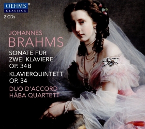 Duo D'accord Hába Quartett - Sonata For Two Pianos & Piano Quint i gruppen CD hos Bengans Skivbutik AB (2438427)