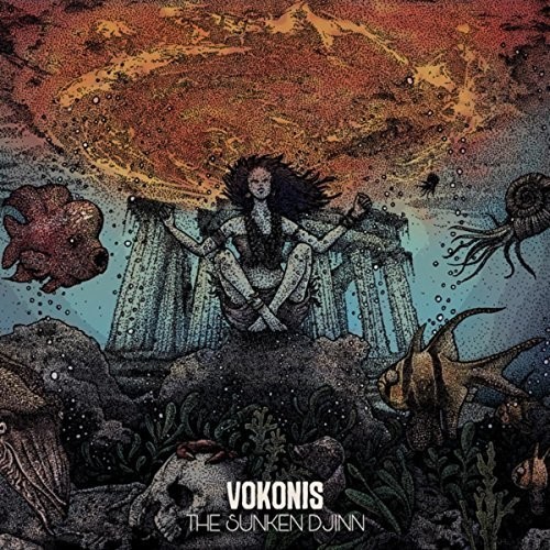Vokonis - Sunken Djinn i gruppen VINYL / Metal/ Heavy metal hos Bengans Skivbutik AB (2443850)