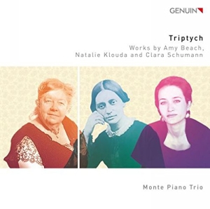 Monte Piano Trio - Triptych i gruppen CD hos Bengans Skivbutik AB (2462159)