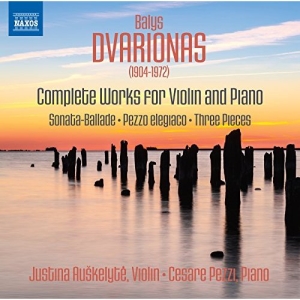 Justin Auskelyte Cesare Pezzi - Complete Works For Violin And Piano i gruppen CD hos Bengans Skivbutik AB (2462177)