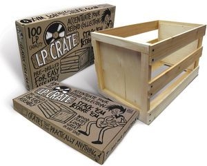 VinylTilbehør - Crate Farm KTPF1223 LP Crate (Unassembled) i gruppen VINYL hos Bengans Skivbutik AB (2475079)