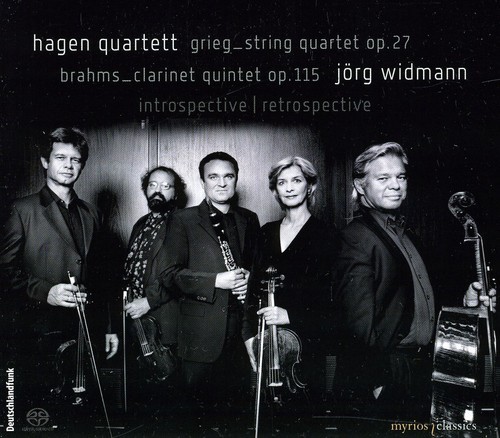 Brahms Johannes Grieg Edvard - Introspective / Retrospective i gruppen CD / Klassisk hos Bengans Skivbutik AB (2492407)