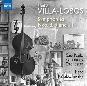 Villa-Lobos Heitor - Symphonies Nos. 8, 9 And 11 i gruppen CD hos Bengans Skivbutik AB (2495117)
