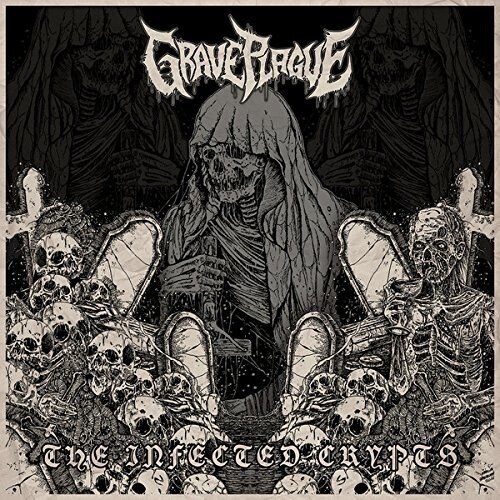 Grave Plague - Infected Crypts i gruppen VINYL / Metal/ Heavy metal hos Bengans Skivbutik AB (2519940)