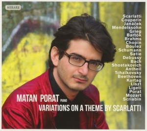 Matan Porat - Variations On A Theme By Scarlatti i gruppen CD / Klassisk,Annet hos Bengans Skivbutik AB (2524352)