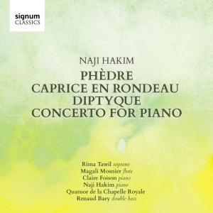 Hakim Naji - Phèdre Caprice En Rondeau Diptyqu i gruppen Externt_Lager / Naxoslager hos Bengans Skivbutik AB (2527372)