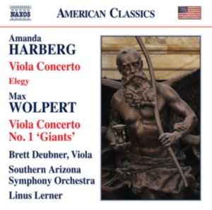 Harberg Amanda Wolpert Max - Concerto For Viola And Orchestra E i gruppen CD hos Bengans Skivbutik AB (2527405)