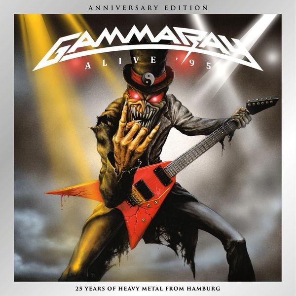 Gamma Ray - Alive' 95 (2017 Reissue) i gruppen CD / Metal/ Heavy metal hos Bengans Skivbutik AB (2543896)