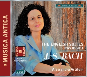 Bach J S - The English Suites i gruppen CD hos Bengans Skivbutik AB (2547839)