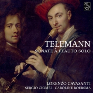 Telemann G P - Sonate À Flauto Solo i gruppen CD hos Bengans Skivbutik AB (2547851)