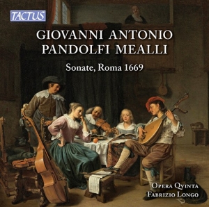 Mealli Giovanni Antonio Pandolfi - Sonate, Roma 1669 i gruppen CD hos Bengans Skivbutik AB (2548279)