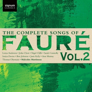 Fauré Gabriel - The Complete Songs Of Faure, Vol. 2 i gruppen CD hos Bengans Skivbutik AB (2548303)
