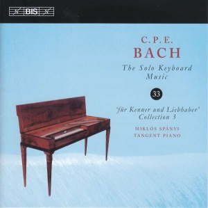 Bach C P E - Solo Keyboard Music, Vol. 33 i gruppen CD / Klassisk hos Bengans Skivbutik AB (2551148)