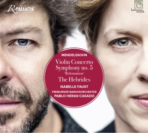 Mendelssohn Felix - Violin Concerto & Symphony No. 5 i gruppen VI TIPSER / Klassiska lablar / Harmonia Mundi hos Bengans Skivbutik AB (2551484)