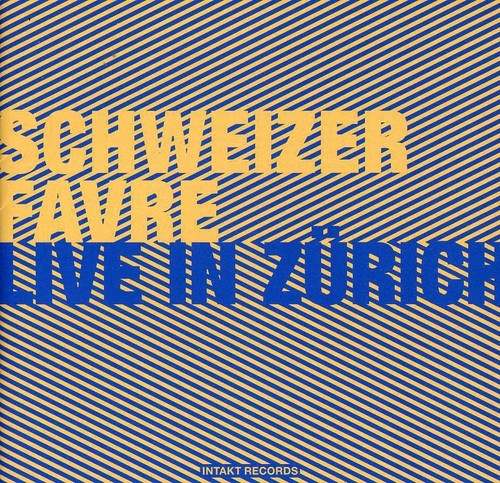 Irène Schweizer Pierre Favre - Live In Zürich i gruppen CD / Toppselgere hos Bengans Skivbutik AB (2557479)