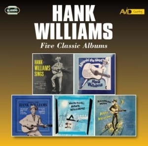 Williams Hank - Five Classic Albums i gruppen Labels /  hos Bengans Skivbutik AB (2590648)