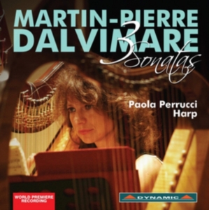 Dalvimare Martin-Pierre - Three Sonatas i gruppen CD hos Bengans Skivbutik AB (2607695)