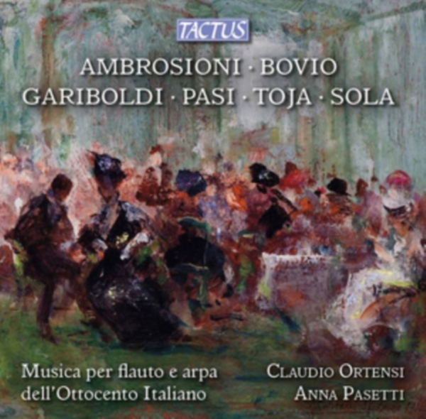 Various - Music For Flute And Harp In Ninetee i gruppen CD hos Bengans Skivbutik AB (2618088)