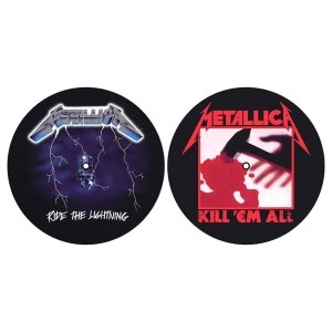 Metallica - Kill Em All/Ride The Lightening Slipmat  i gruppen Minishops / Metallica hos Bengans Skivbutik AB (2645219)