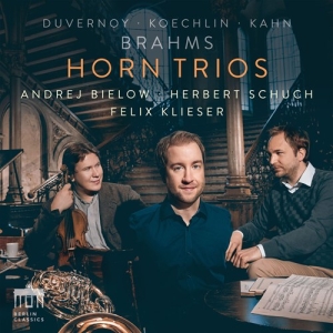 Brahms Johannes Koechlin Charles - Horn Trios i gruppen CD hos Bengans Skivbutik AB (2721333)