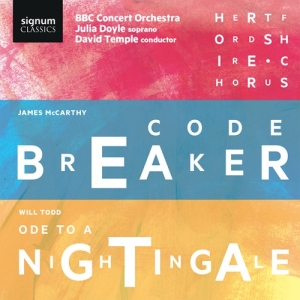 Mccarthy James Todd Will - Codebreaker & Ode To A Nightingale i gruppen CD hos Bengans Skivbutik AB (2721338)