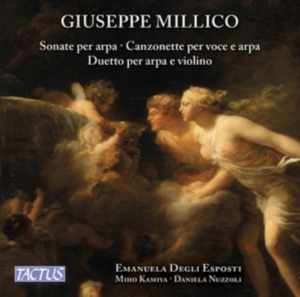 Millico Giuseppe - Harp Sonatas i gruppen CD hos Bengans Skivbutik AB (2721344)