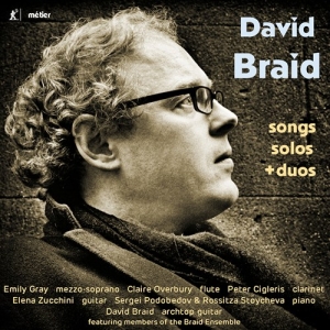 Braid David - Songs, Solos + Duos i gruppen CD hos Bengans Skivbutik AB (2822287)