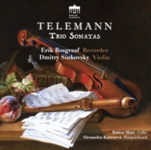 Telemann G P - Trio Sonatas i gruppen CD hos Bengans Skivbutik AB (2865269)