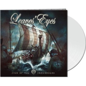Leaves' Eyes - Sign Of The Dragonhead (White) i gruppen VINYL hos Bengans Skivbutik AB (2893900)