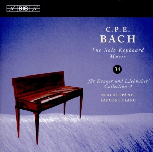 Bach C P E - Solo Keyboard Music, Vol. 34 i gruppen CD hos Bengans Skivbutik AB (2896228)