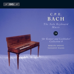 Bach C P E - Solo Keyboard Music, Vol. 34 i gruppen CD hos Bengans Skivbutik AB (2896228)