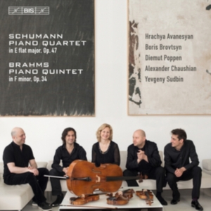 Schumann Robert Brahms Johannes - Piano Quartet Piano Quintet i gruppen Musikk / SACD / Klassisk hos Bengans Skivbutik AB (2896229)