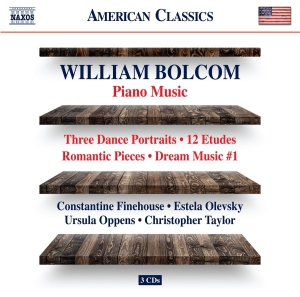 Bolcom William - Music For Solo Piano (3 Cd) i gruppen CD / Klassisk hos Bengans Skivbutik AB (2925329)