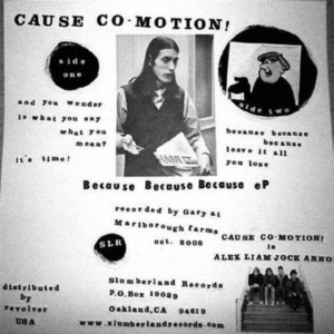 Cause Co-Motion! - Because Because Because i gruppen VINYL hos Bengans Skivbutik AB (3013853)